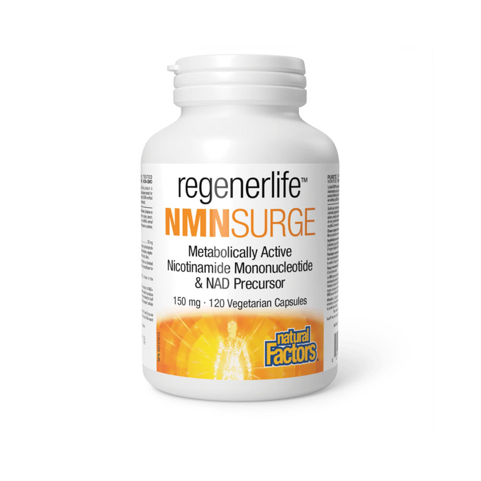 Natural Factors Regenerlife NMNSurge 150 mg 120vcaps