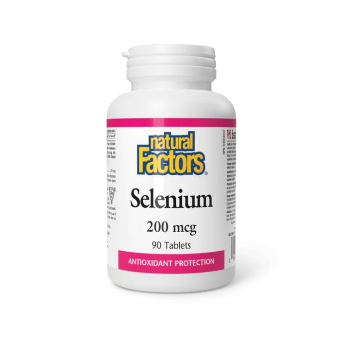 Natural Factors Selenium 200Mcg 90Tabs