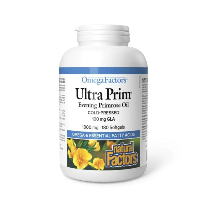 Natural Factors Ultra Primrose Oil 1000 Mg 180'S 180 SOFTGELS