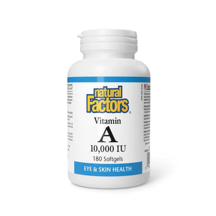 Natural Factors Vitamin A 10000 IU 180Sgels