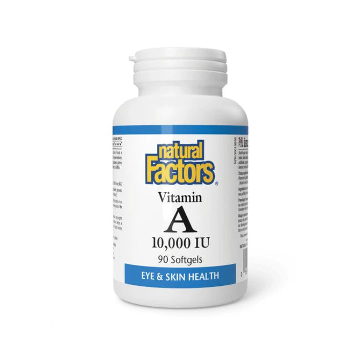 Natural Factors Vitamin A 10000 IU 90Sgels
