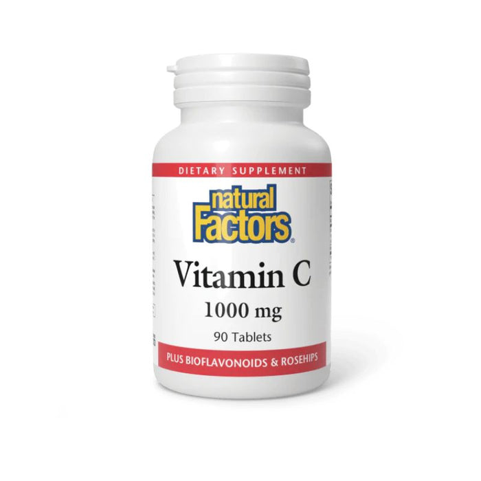 Natural Factors Vitamin C 1000Mg + Bioflavonoids 90 TABLETS