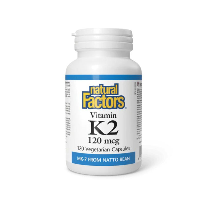 Natural Factors Vitamin K2 120 Mcg 120Caps