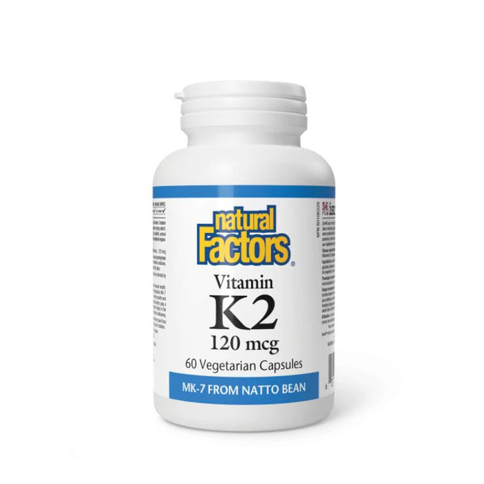 Natural Factors Vitamin K2 120 Mcg 60Caps