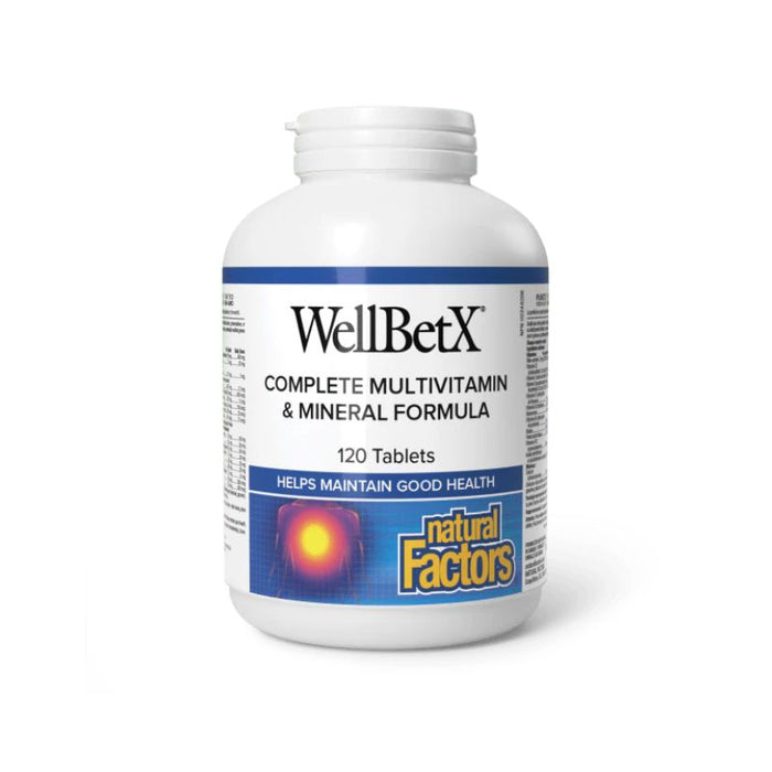 Natural Factors Wellbetx Diabetic Multi 120S