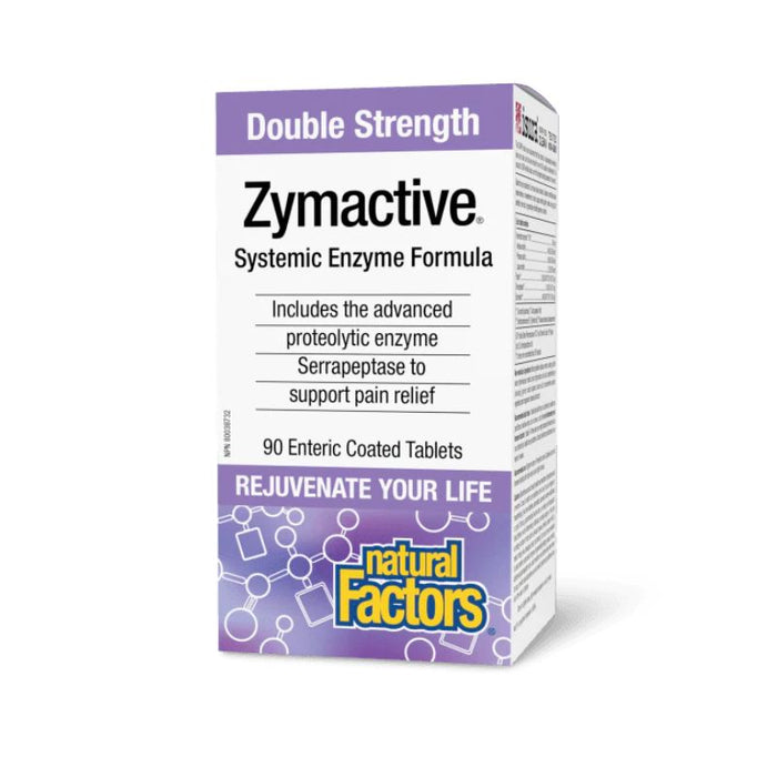 Natural Factors Zymactive Double Strength 90 tablets