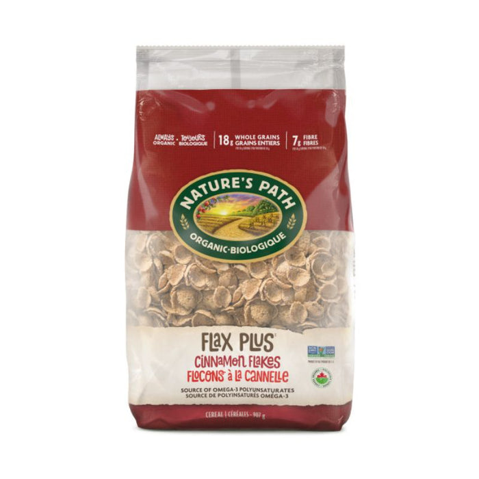 Nature's Path Eco Pac Cereal Flax Plus Cinnamon 907g