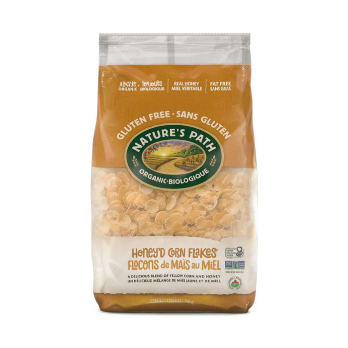 Nature's Path Eco Pac Cereal Honey Corn Flakes Gluten Free 750g