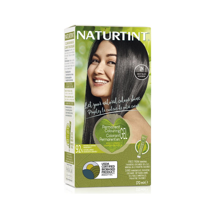 Naturtint Ammonia-Free Hair Coloring 1N Ebony Black