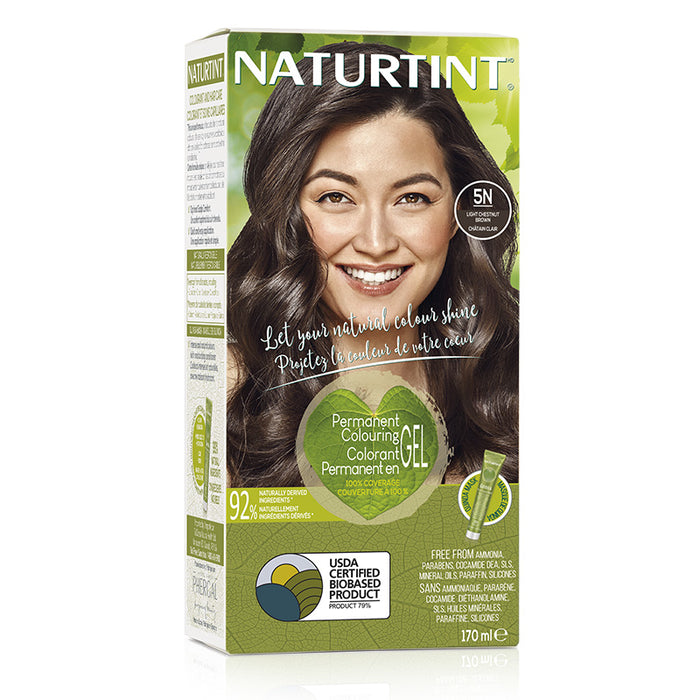 Naturtint Ammonia-Free Hair Coloring 5N Light Chestnut Brown