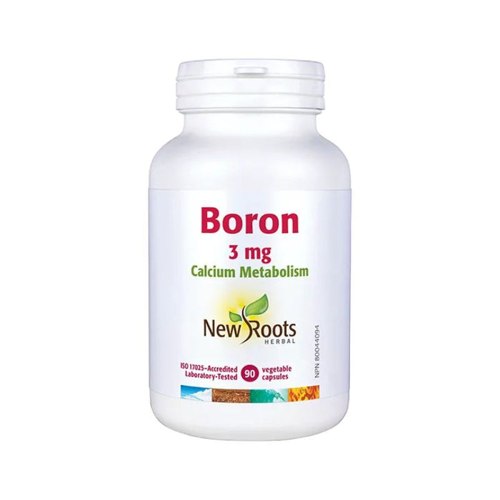 New Roots Boron 3 Mg 90Caps
