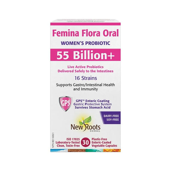 New Roots Probiotic Femina Flora 30 capsules