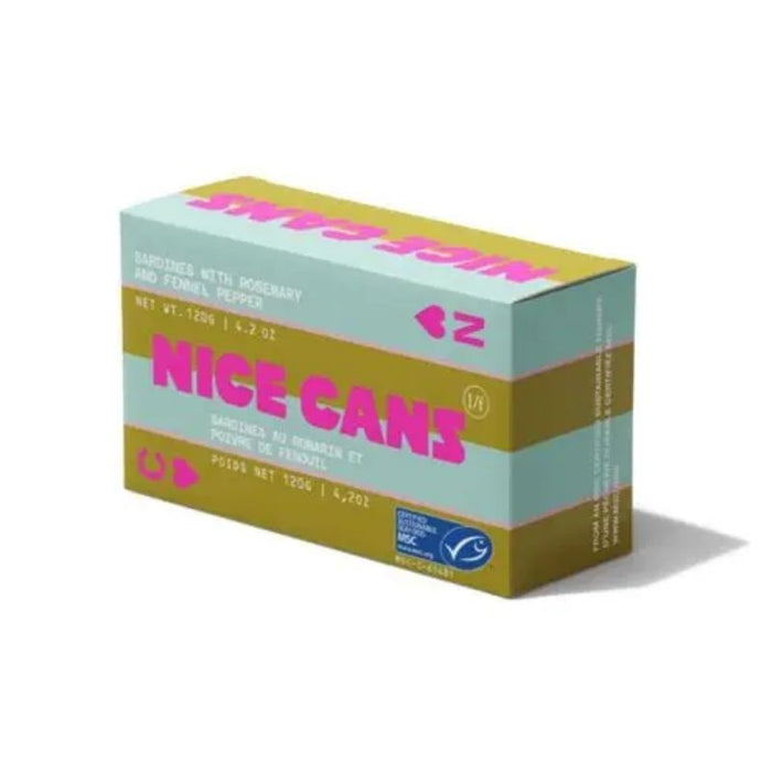 Nice Cans Sardines Rosemary Fennel 120G 120G GRAMS