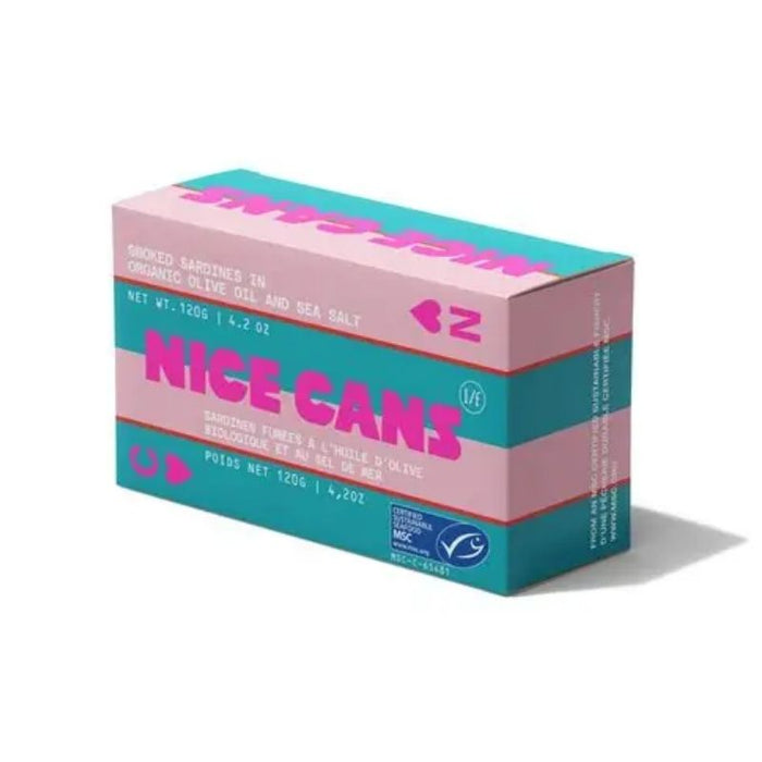 Nice Cans Sardines Smoked In Oil 120G 120G GRAMS