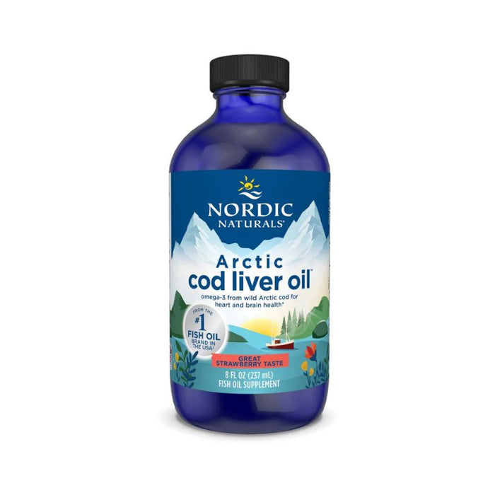Nordic Naturals Cod Liver Oil Strawberry 237ml