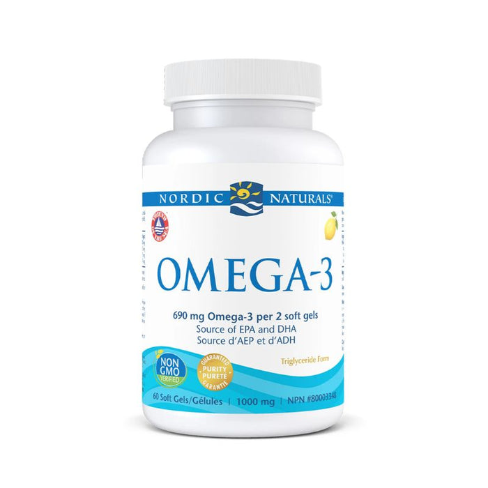 Nordic Naturals Omega 3 Lemon 60 capsules