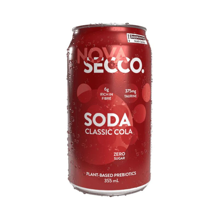 Novasecco Prebiotic Soda Cola 355ml