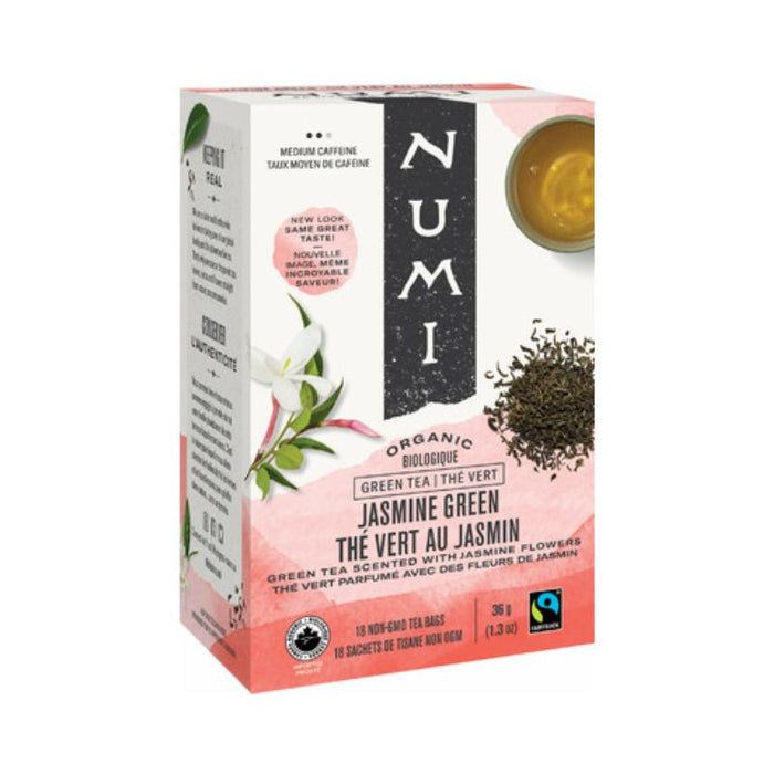 Numi Tea Organic Jasmine Green 18 teabags
