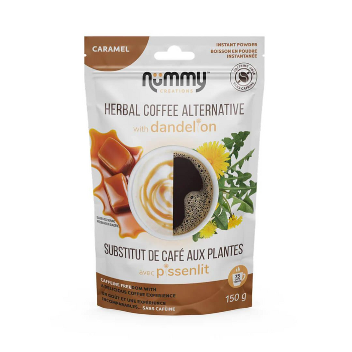 Nummy Creations - Herbal Coffee Alternative - Caramel 150g