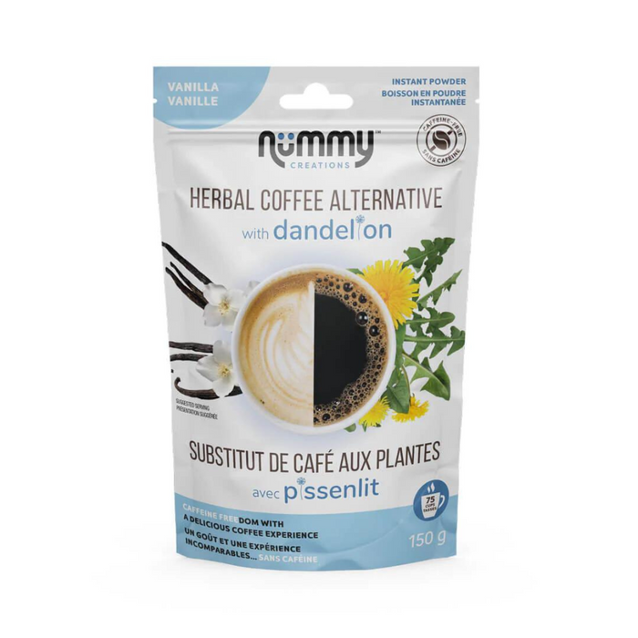 Nummy Creations - Herbal Coffee Alternative - Vanilla 150g