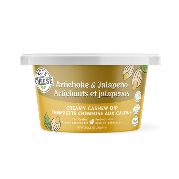 Nuts For Cheese Artichoke & Jalapeno Dip 210g
