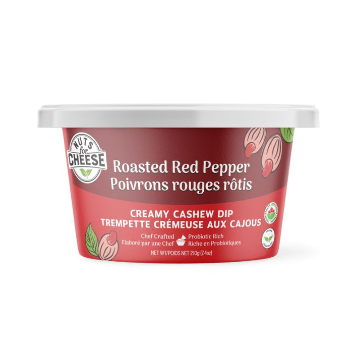 Nuts For Cheese Roasted Red Pepper Dip 210g