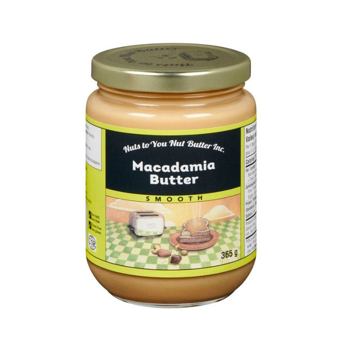 Nuts To You Macadamia Butter Smooth 365G