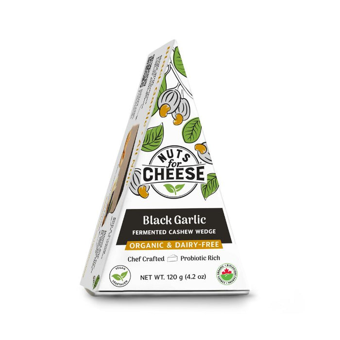 Nuts for Cheese Vegan Black Garlic Wedge 120g