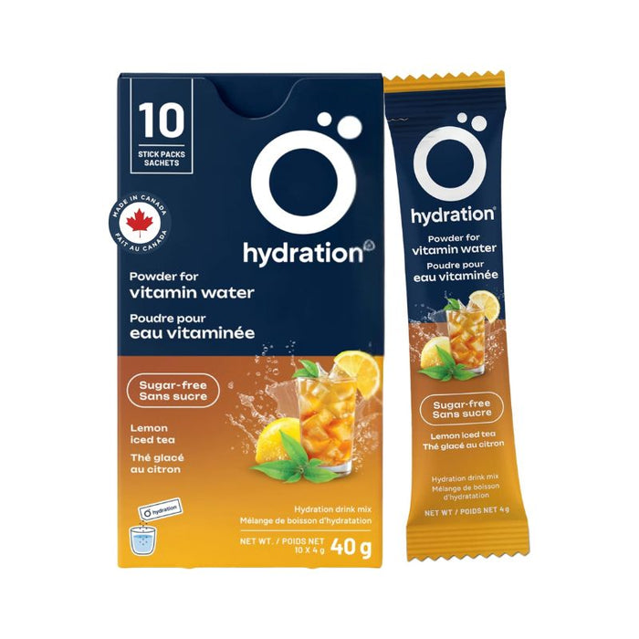 O Hydration Lemon Ice Tea 10 pack
