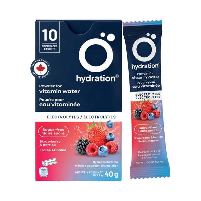 O Hydration Strawberry Berries 10 Pack