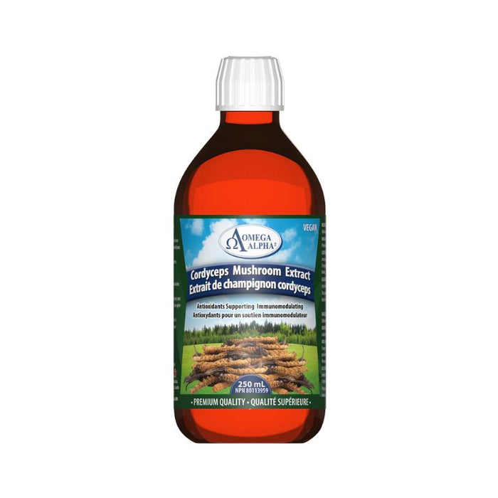 Omega Alpha Mushroom Extract Cordyceps 250ml