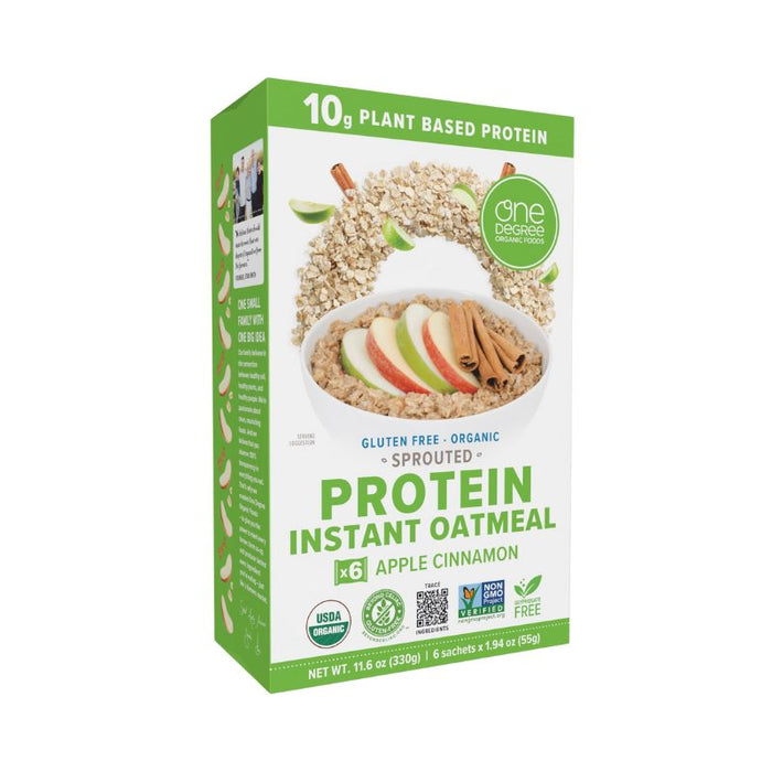 One Degree Protein Breakfast Porridge Apple Cinnamon 330g