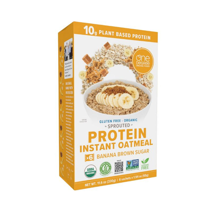 One Degree Protein Breakfast Porridge Banana 330g
