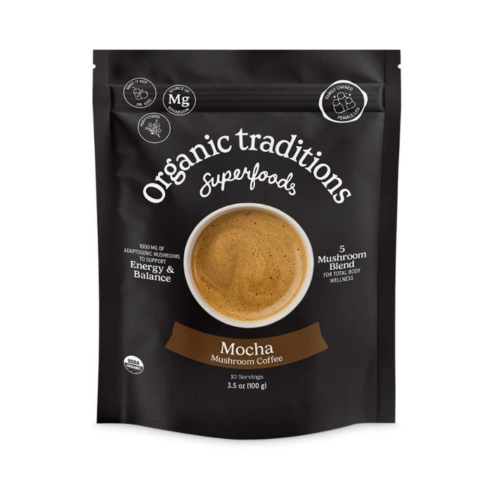 Organic Traditions Coffee Mocha 100g