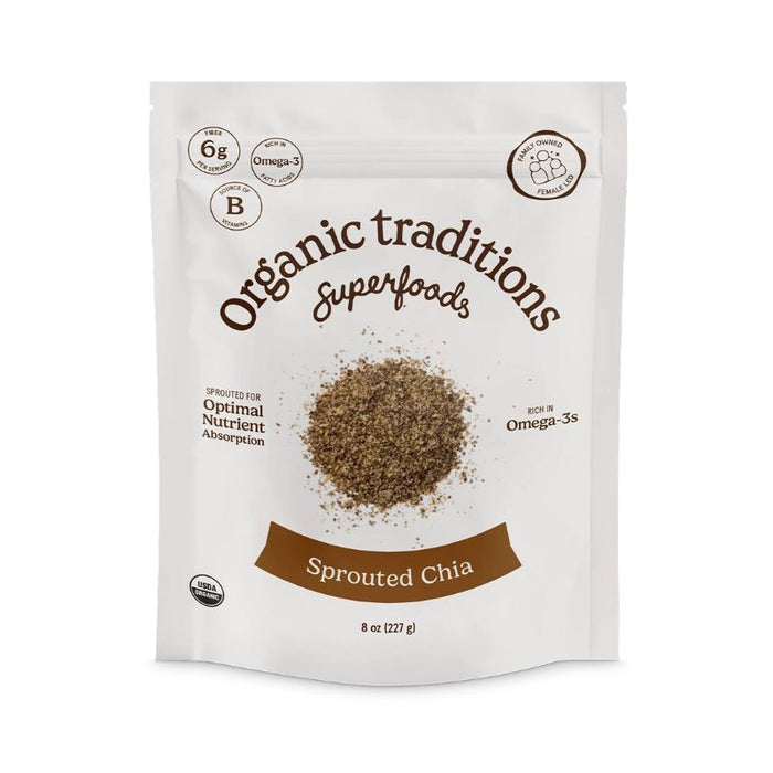 Organic Traditions Sprouted Chia 227g
