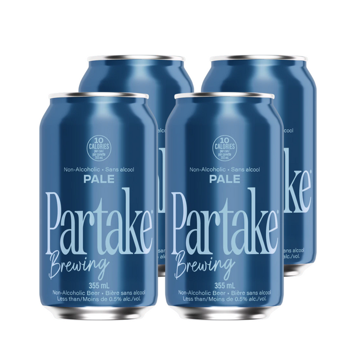 Partake Non-alcoholic Beer - Pale 4 pk