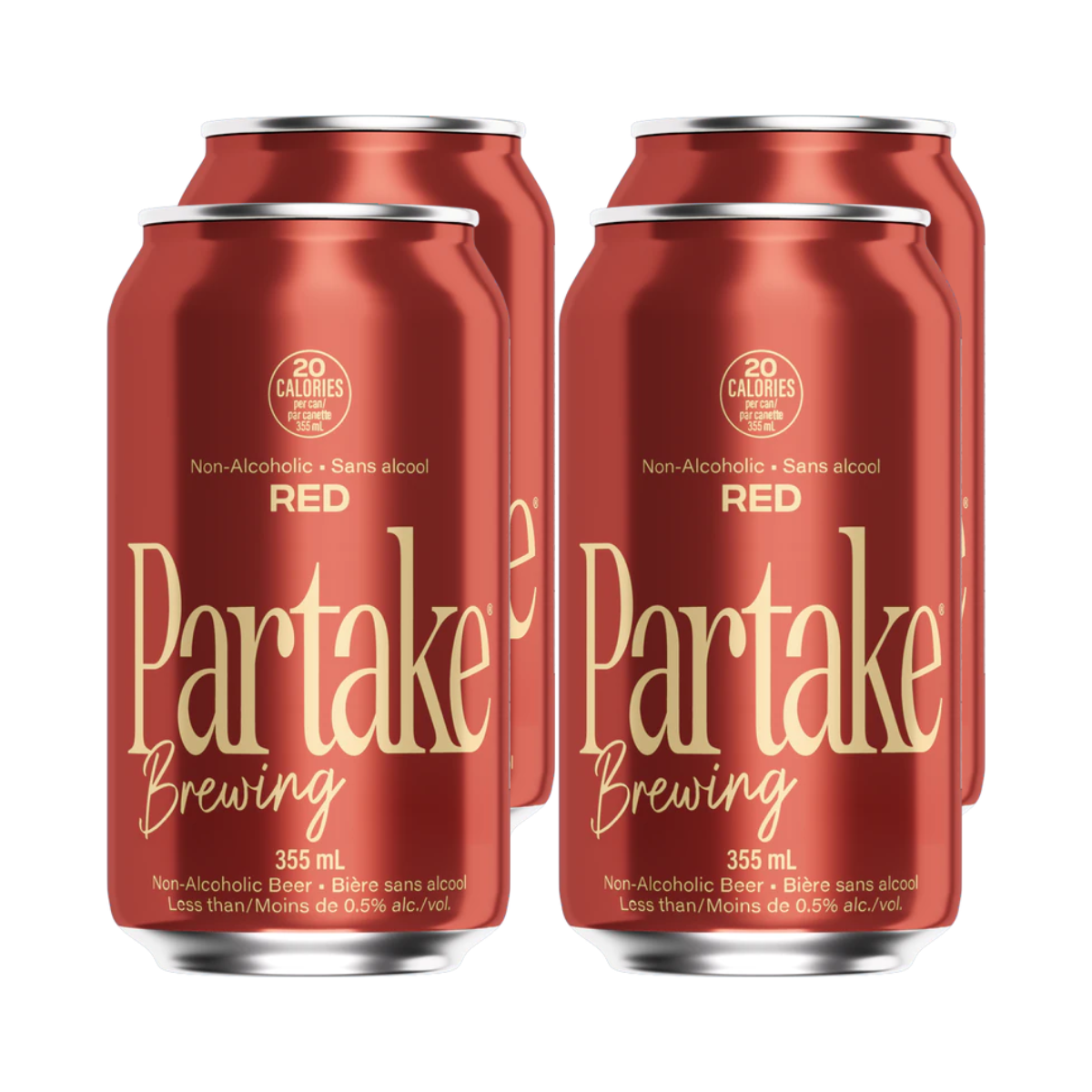 Partake Non-alcoholic Beer - Red 4 pk — Natural Food Pantry Online Store
