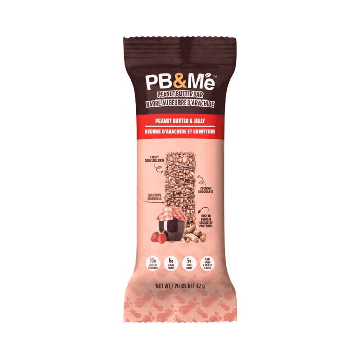 Pb & Me Protein Snack Bar Peanut Butter & Jelly 42g