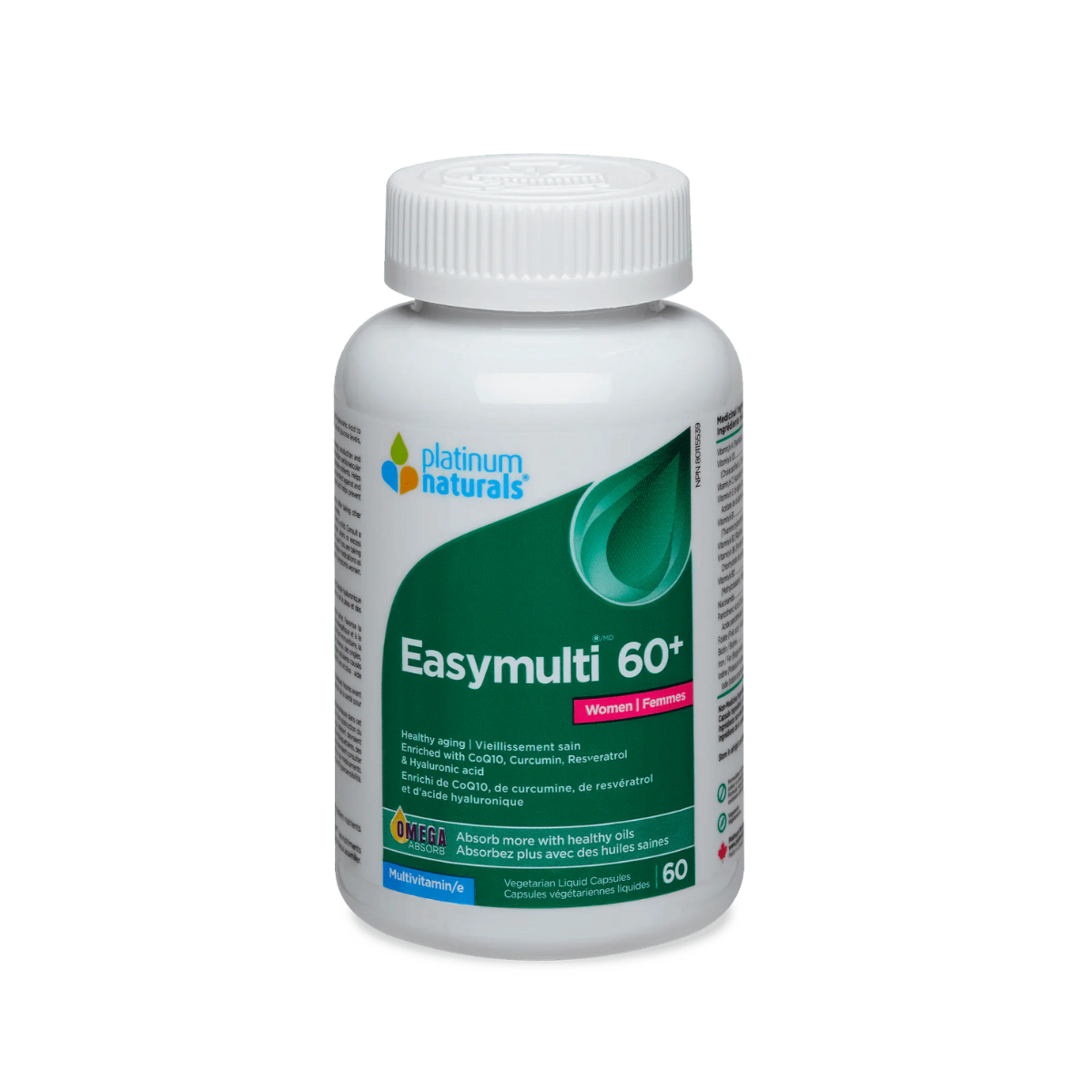Platinum Naturals Super Easy Multi 60+ For Women 60Caps — Natural Food ...