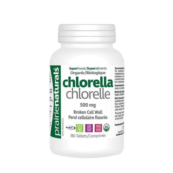 Prairie Naturals Chlorella 180Tabs