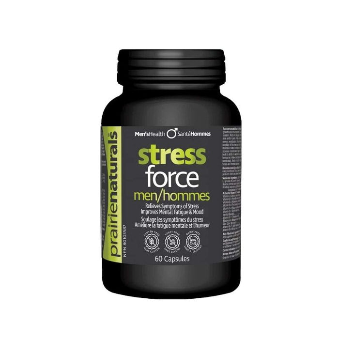 Prairie Naturals Stress Force For Men 60Caps