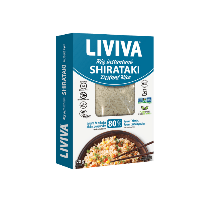 Dry Shirataki Instant Rice Liviva 120g