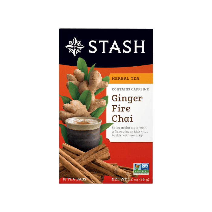 Ginger Fire Chai Black Tea Stash 18 Tea Bags