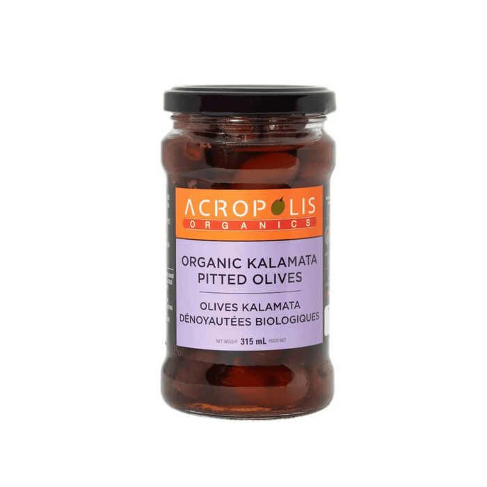 Kalamata Pitted Olives Acropolis Organics 315ml