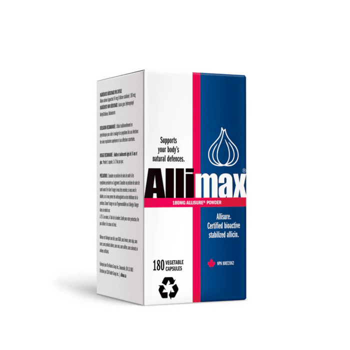 Allimax 180mg - 180 Vegan Capsules