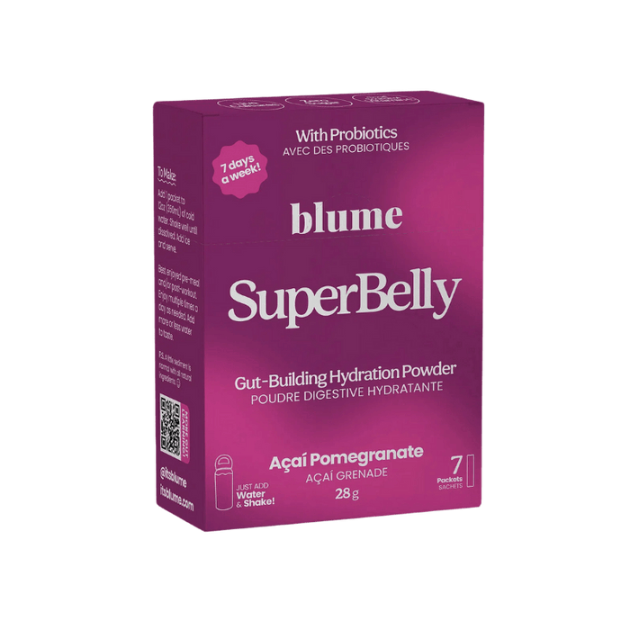 Superbelly Acai Pomegranate Hydration Powder Blume 7 Pack