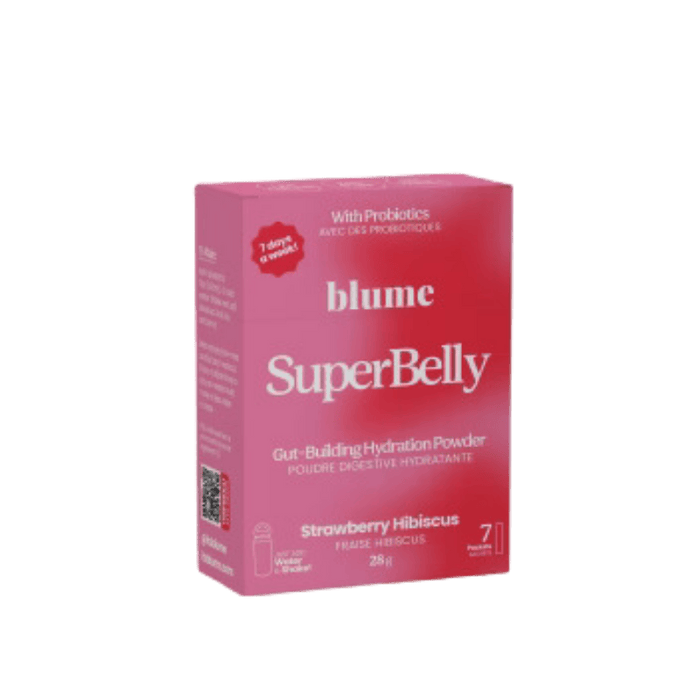 Superbelly Strawberry Hibiscus Hydration Powder Blume 7 Pack