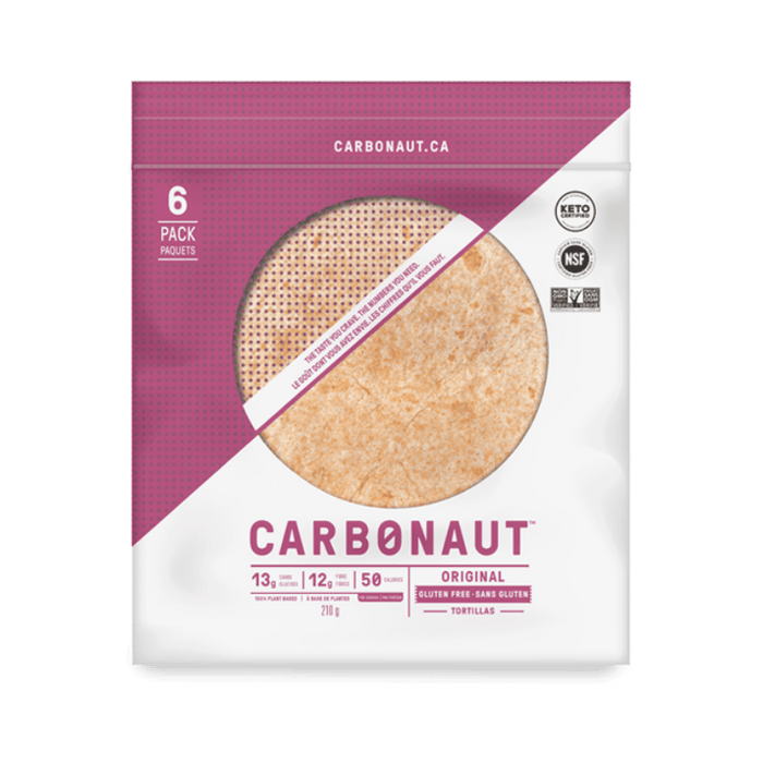 Gluten-free Tortilla Original Carbonaut 210g