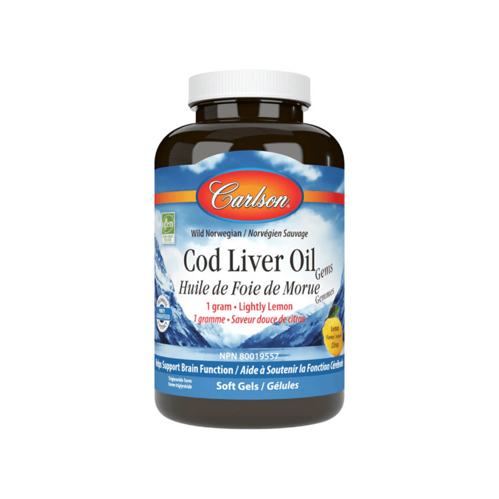 Cod Liver Oil 1000 Mg Carlson 150 Softgels