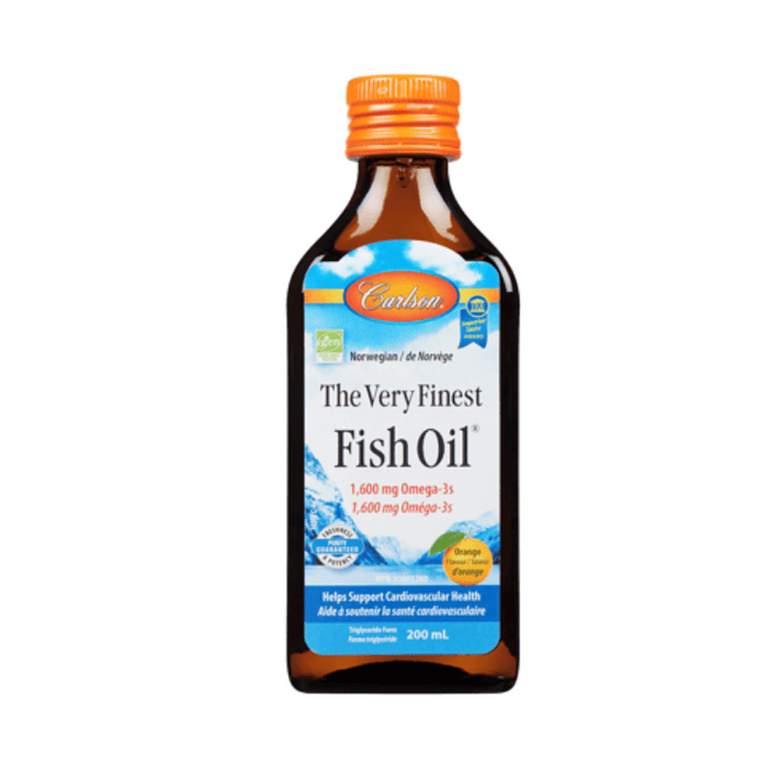 Very Finest Kids Fish Oil Orange Carlson 200ml